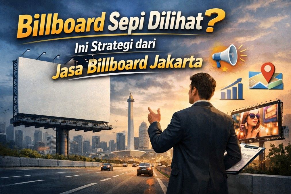 Billboard Sepi Dilihat? Ini Strategi Jasa Billboard Jakarta