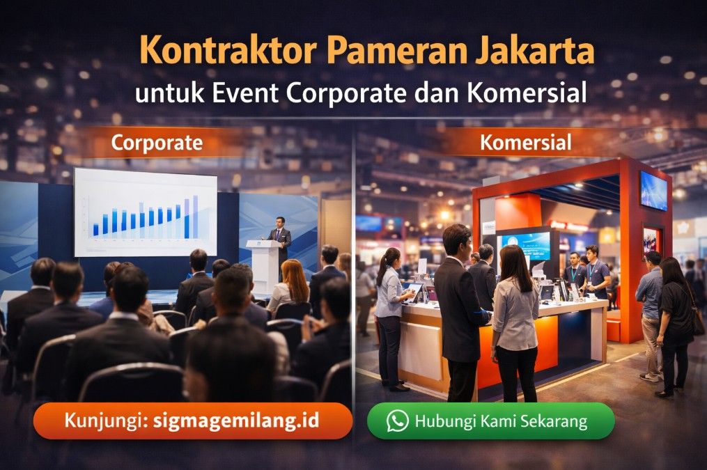 Kontraktor Pameran Jakarta untuk Event Corporate dan Komersial