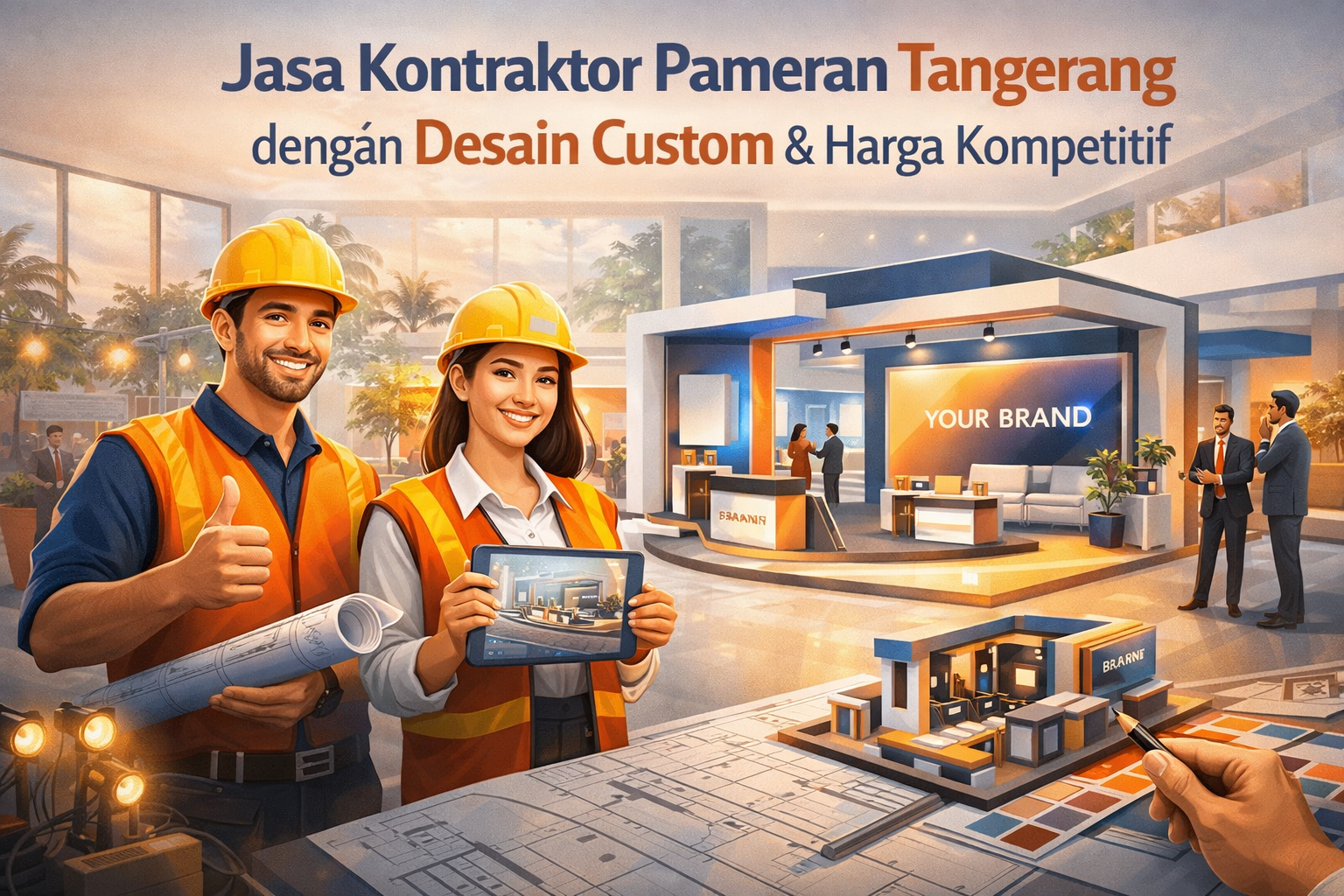 Kontraktor Pameran Tangerang  Desain Custom Harga Kompetitif