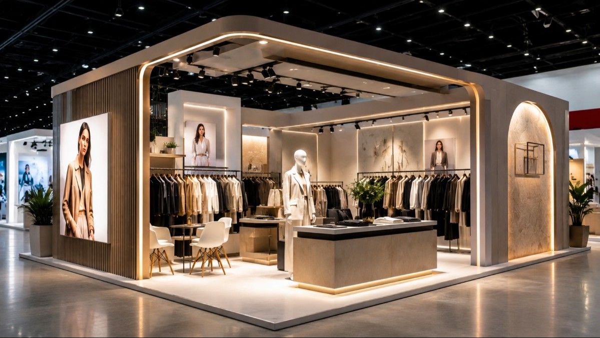 Kontraktor Booth Retail Expo untuk Brand Fashion