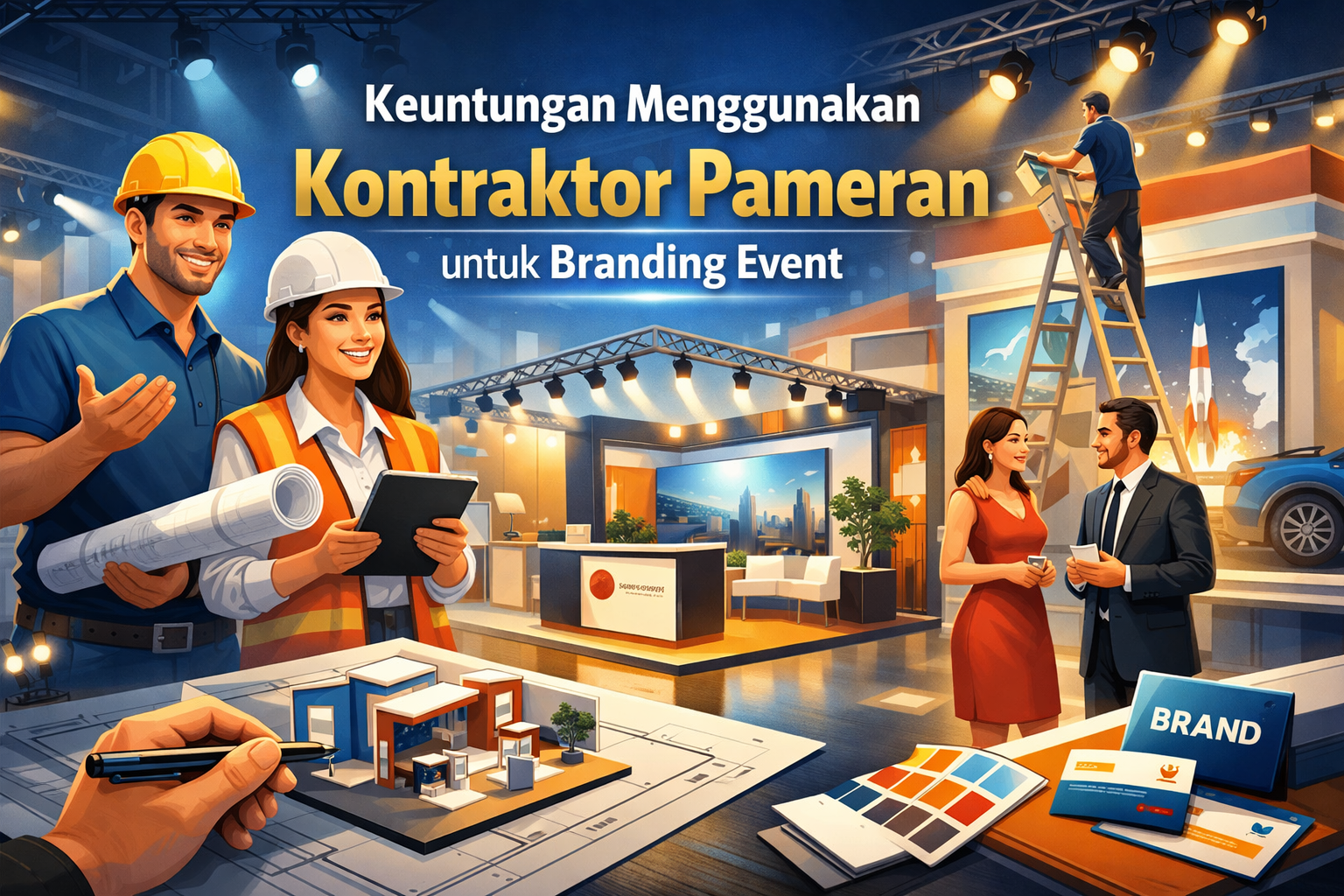 Keuntungan Pakai Kontraktor Pameran untuk Branding Event