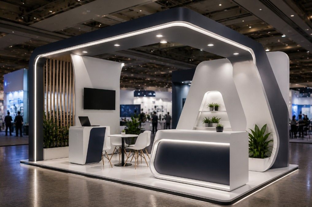 Stand Exhibition JCC Senayan untuk Startup Innovation