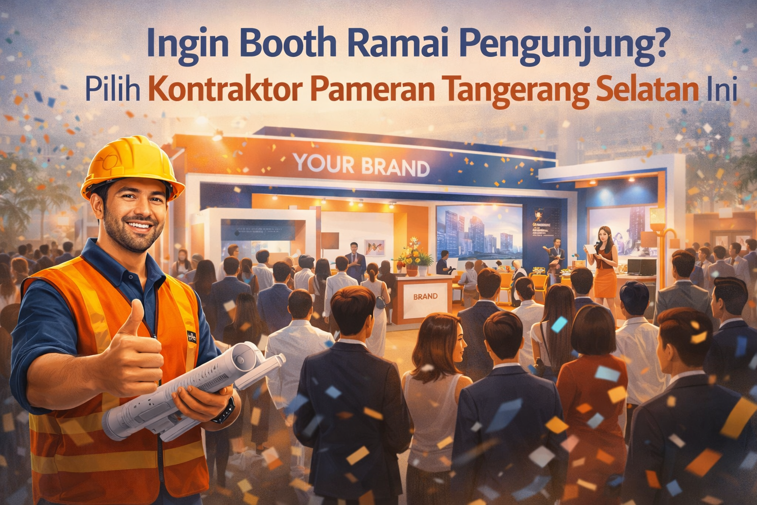 Ingin Booth Ramai? Pilih Kontraktor Pameran Tangerang Selatan