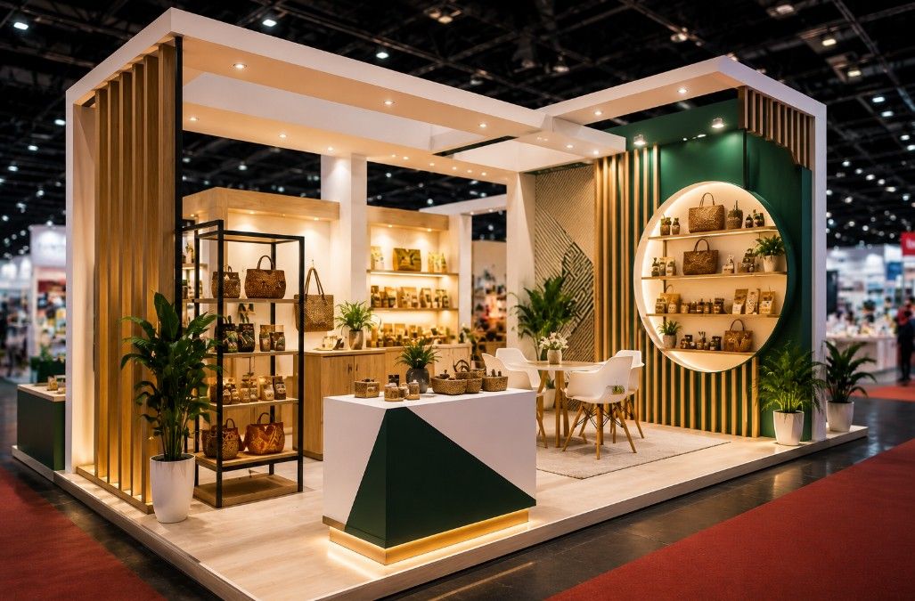 Vendor Stand Exhibition SMESCO untuk Brand Lokal