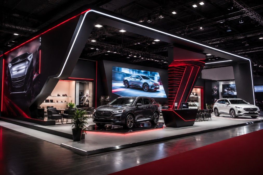 Vendor Booth Automotive Expo untuk Brand Kendaraan