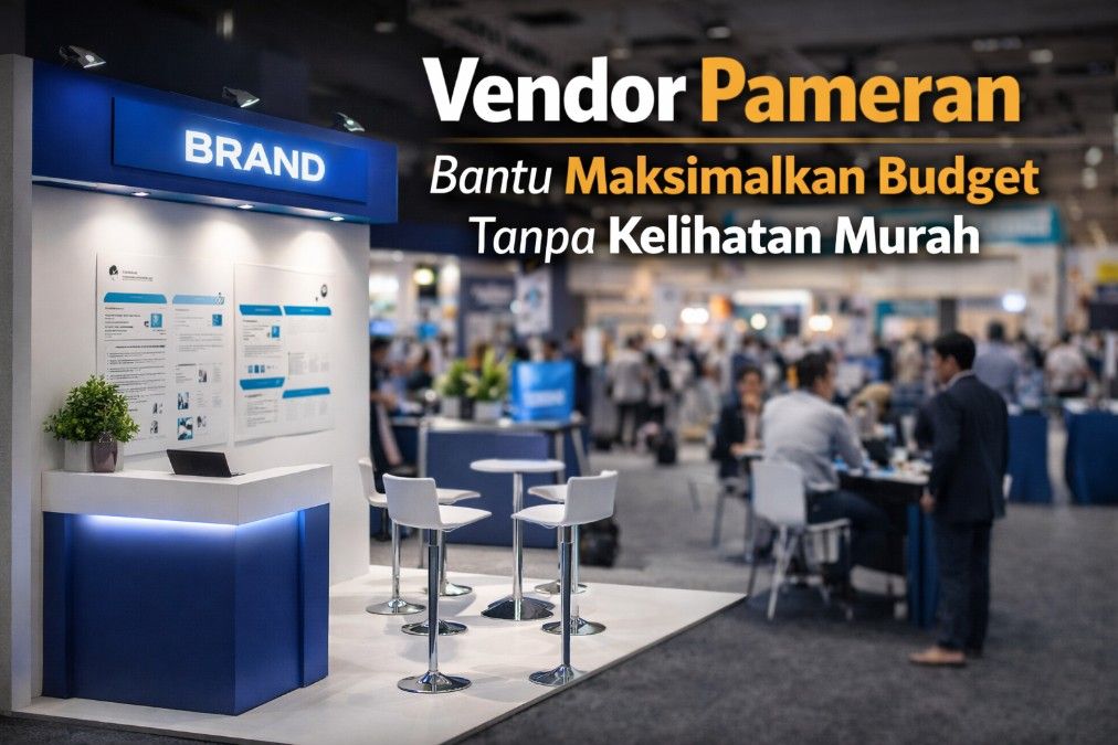 Vendor Pameran Bantu Maksimalkan Budget Tanpa Terlihat Murah