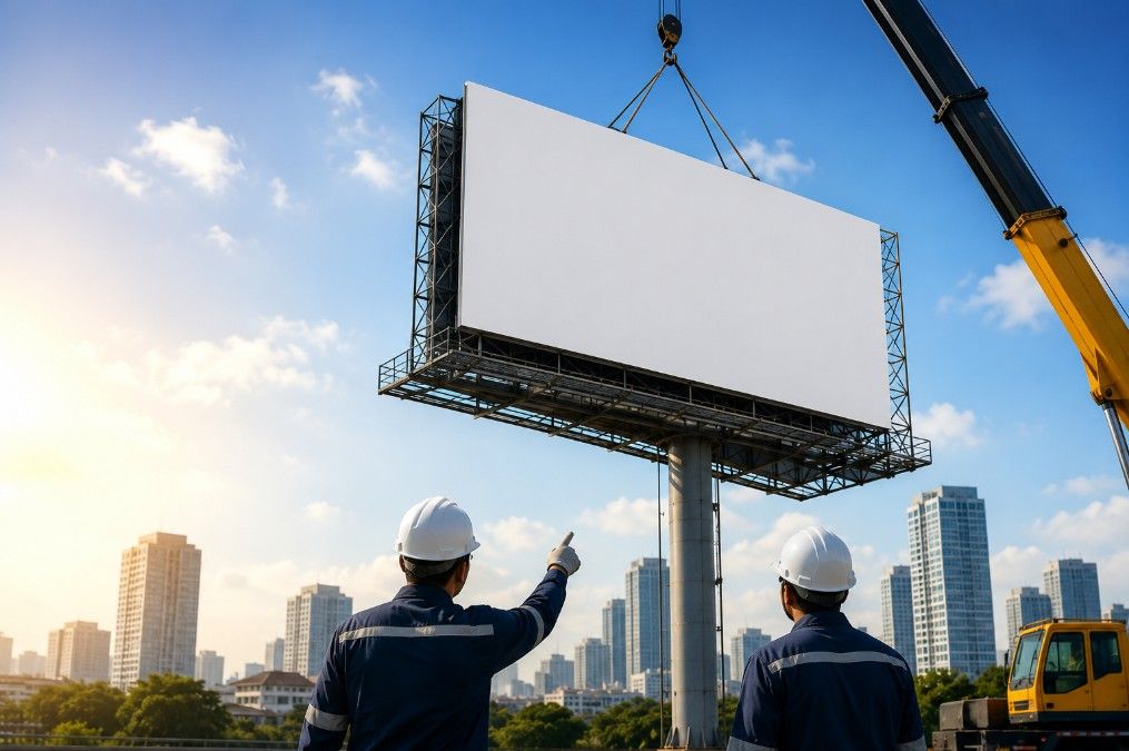 Layanan Instalasi Billboard Profesional oleh Sigma Gemilang