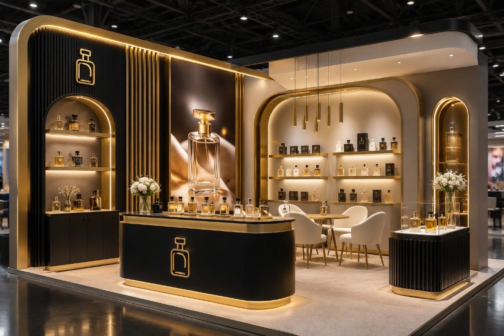 Vendor Booth Parfum & Fragrance Expo Indonesia