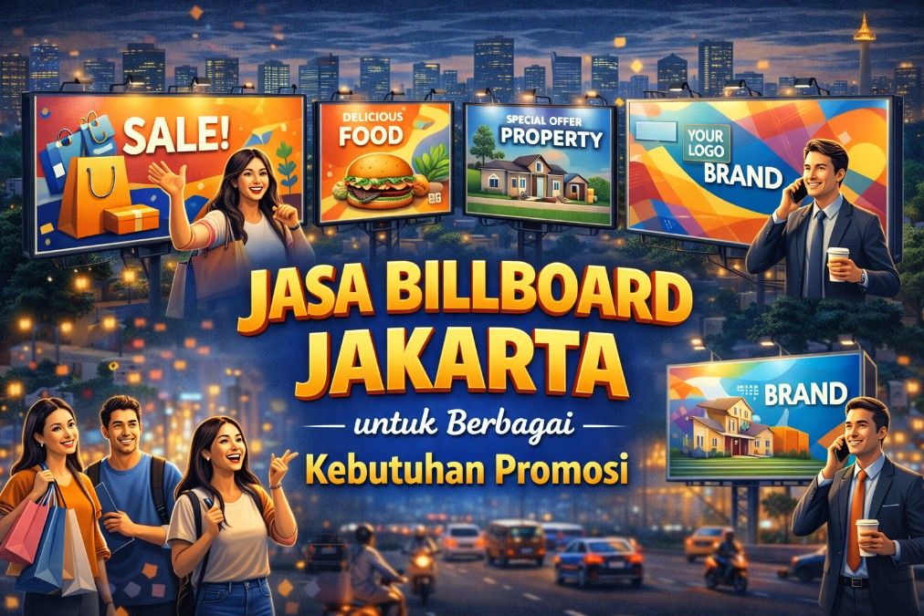 Jasa Billboard Jakarta untuk Berbagai Kebutuhan Promosi