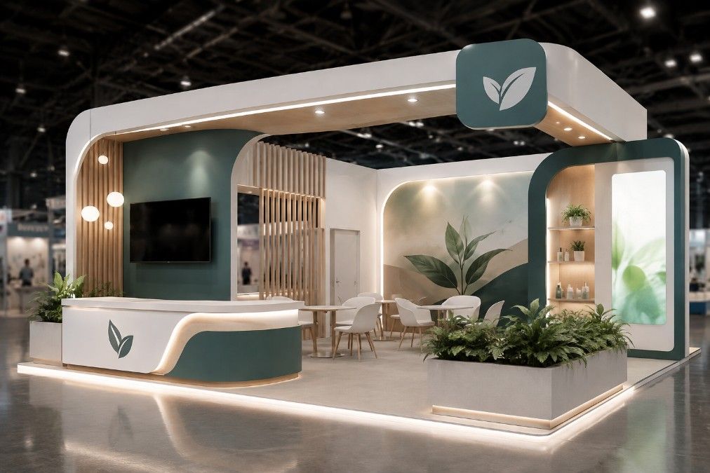 Jasa Booth Pameran dengan Branding Menyeluruh