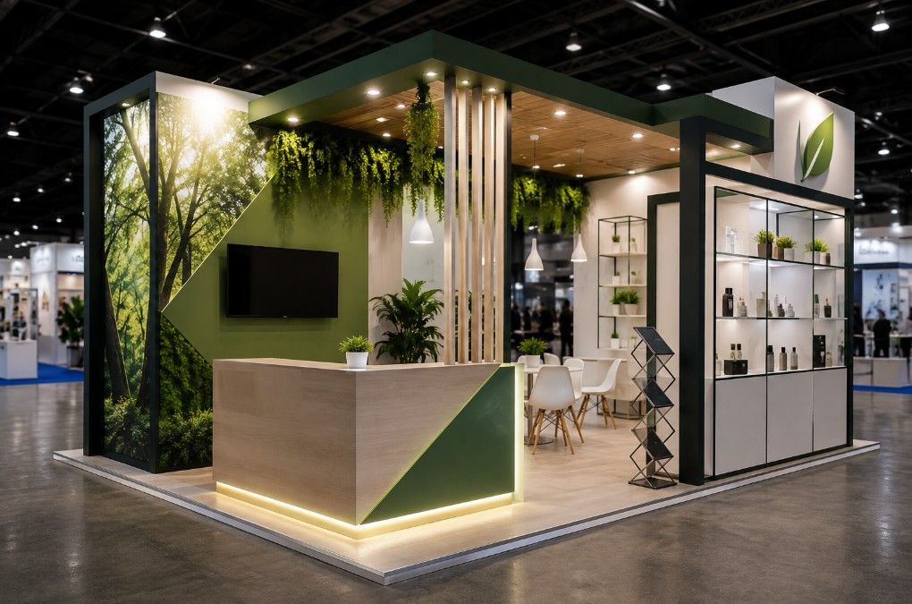 Jasa Booth Pameran dengan Material yang Dapat Digunakan Kembali