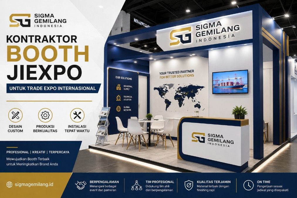 Kontraktor Booth JIEXPO untuk Trade Expo Internasional