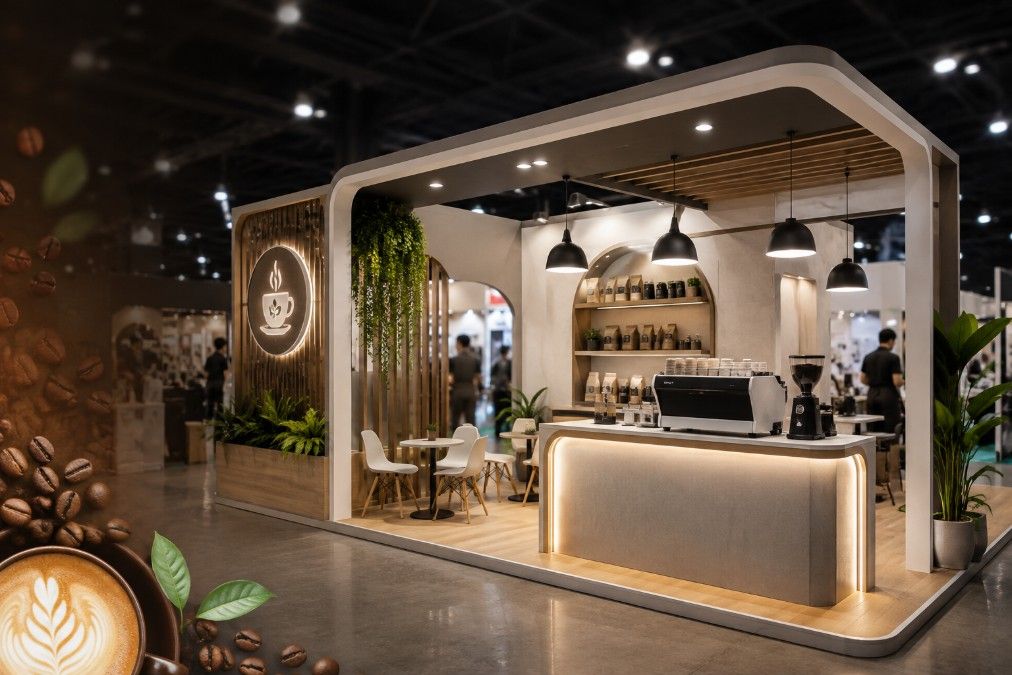 Jasa Stand ICE BSD untuk International Coffee Festival