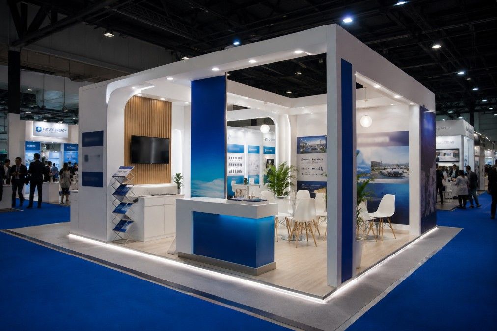 Booth Exhibition NICE PIK untuk International Trade Fair