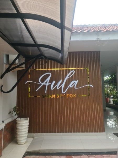 Cutting Akrilik - Aula SMAN 3 Depok